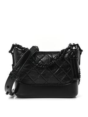 Chanel Aged Calfskin Quilted Small #268464C43B